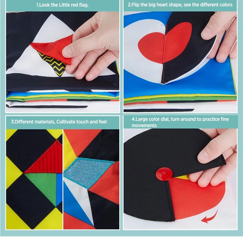 Visual Quiet Book for Babies